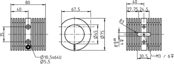 aj.product.detail.image_dimensions_altSpindelträger rund, mit Kühlrippen 45